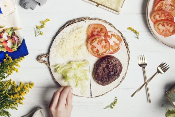 Burger Wrap avec le #WrapHack de Mission