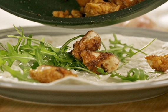 Poulet pané