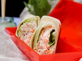 WRAP AU THON ET AUX LÉGUMES