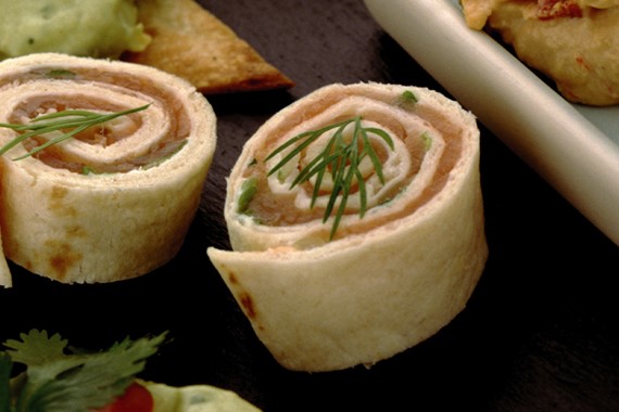 Wrap méditerranéen façon maki